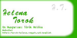 helena torok business card