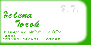 helena torok business card